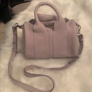 New without tag Alexander Wang lilac Nubuck Rockie